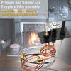 Propane Gas Pilots Assembly Compatible for Fireplaces 10002264 10002265 4021-736 485-510A 230-1781 69L17 with Thermopile