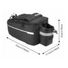 Big Capacity Bike Pannier Bag Insulated Bike Trunk Bag Bicycle Rear Rack Bag  Bicycle Carrier