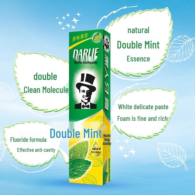 Hawley Double Mint Travel Toothpaste & Toothbrush Family Pack