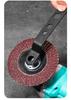 Dual-purpose Angle Grinder Machine Accessories Four Claw Wrench Thickened High Hardness Wrench For Angle Grinding Wheel Machine
