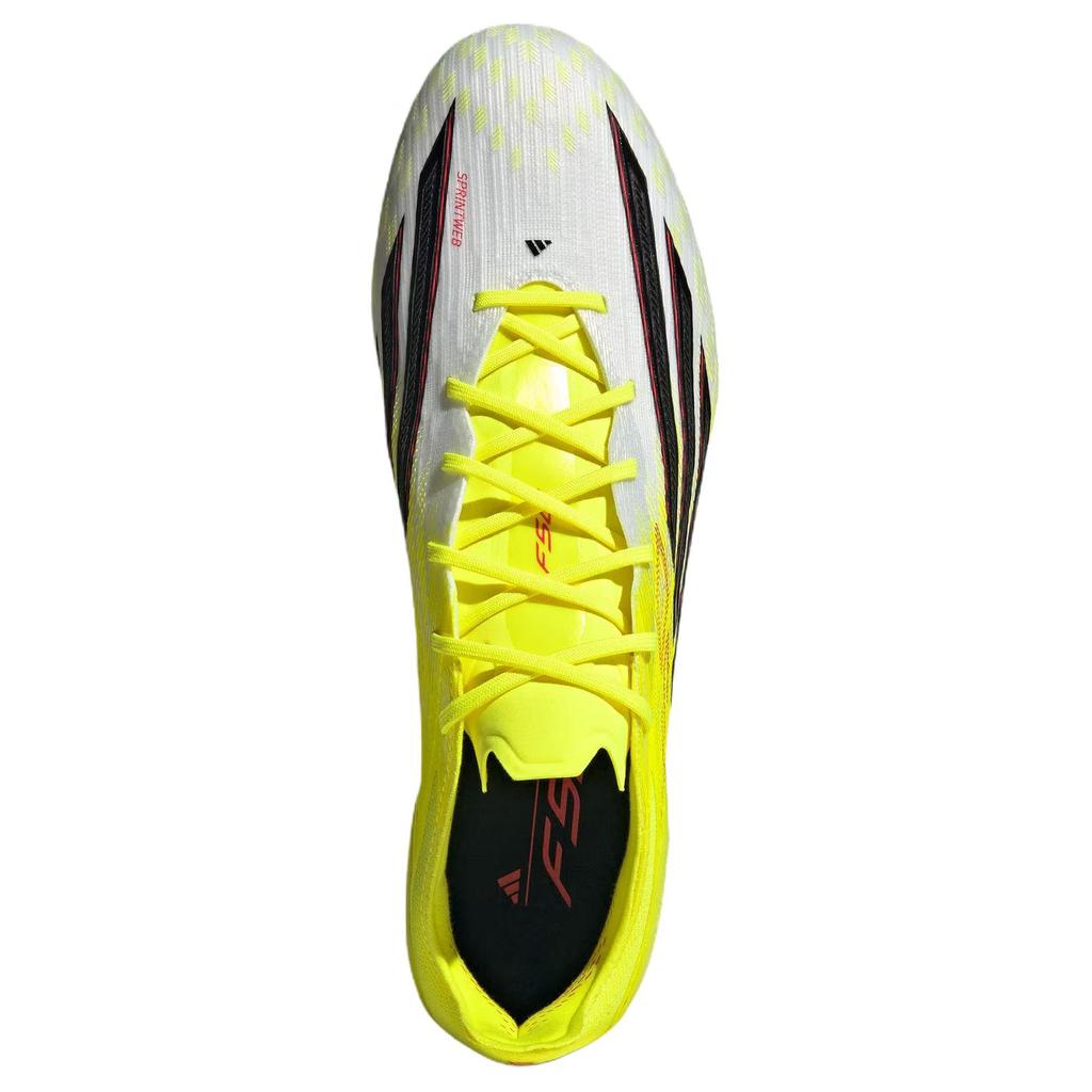 Adidas F50 ELITE Comfortable AG Artificial Ground Artificial Turf Soccer Shoes Unisex Neon Yellow JR6464