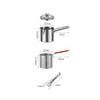 Stainless Steel Kitchen Deep Frying Pot With Strainer Basket Tong Chicken Fried Pan Strainer Cooking Tools