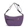 Lightweight Nylon Crescent Crossbody Bag Casual Shoulder Purse