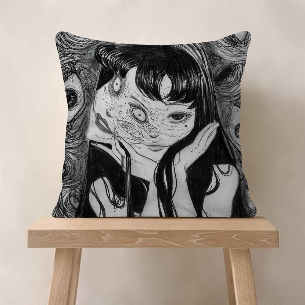 Japan Anime JJunji Horror Ito  pillow cover sofa cushion cover home room decoration children gift