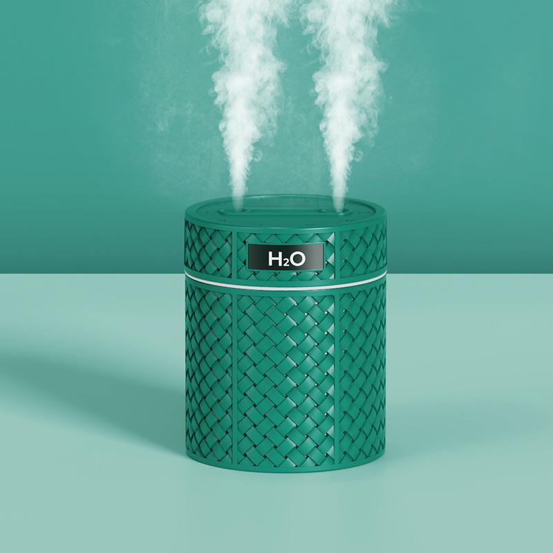 

600 мл увлажнитель воздуха с двойной насадкой, USB-диффузор для эфирных масел, теплый свет для дома, ультразвуковой прохладный увлажнитель тумана USB Cable