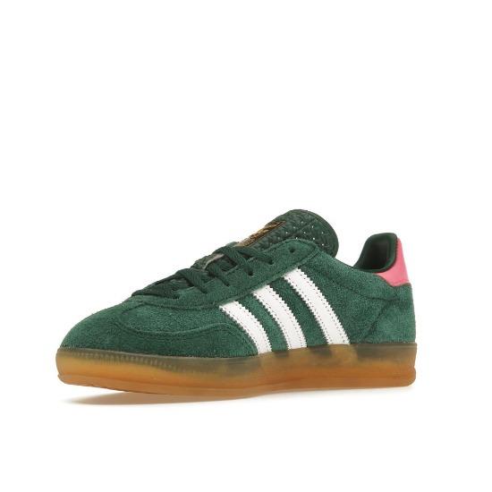 Adidas Gazelle Indoor Collegiate Green Pink Women Sneakers IG5929