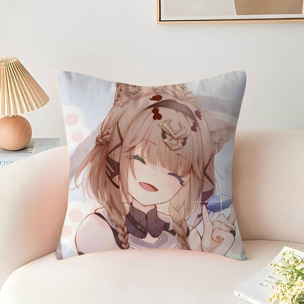 

Pardofelis Honkai Impact Наволочка для подушки Декоративная подушка Диван Домашний декор Чехол Наволочки 16x16Inch