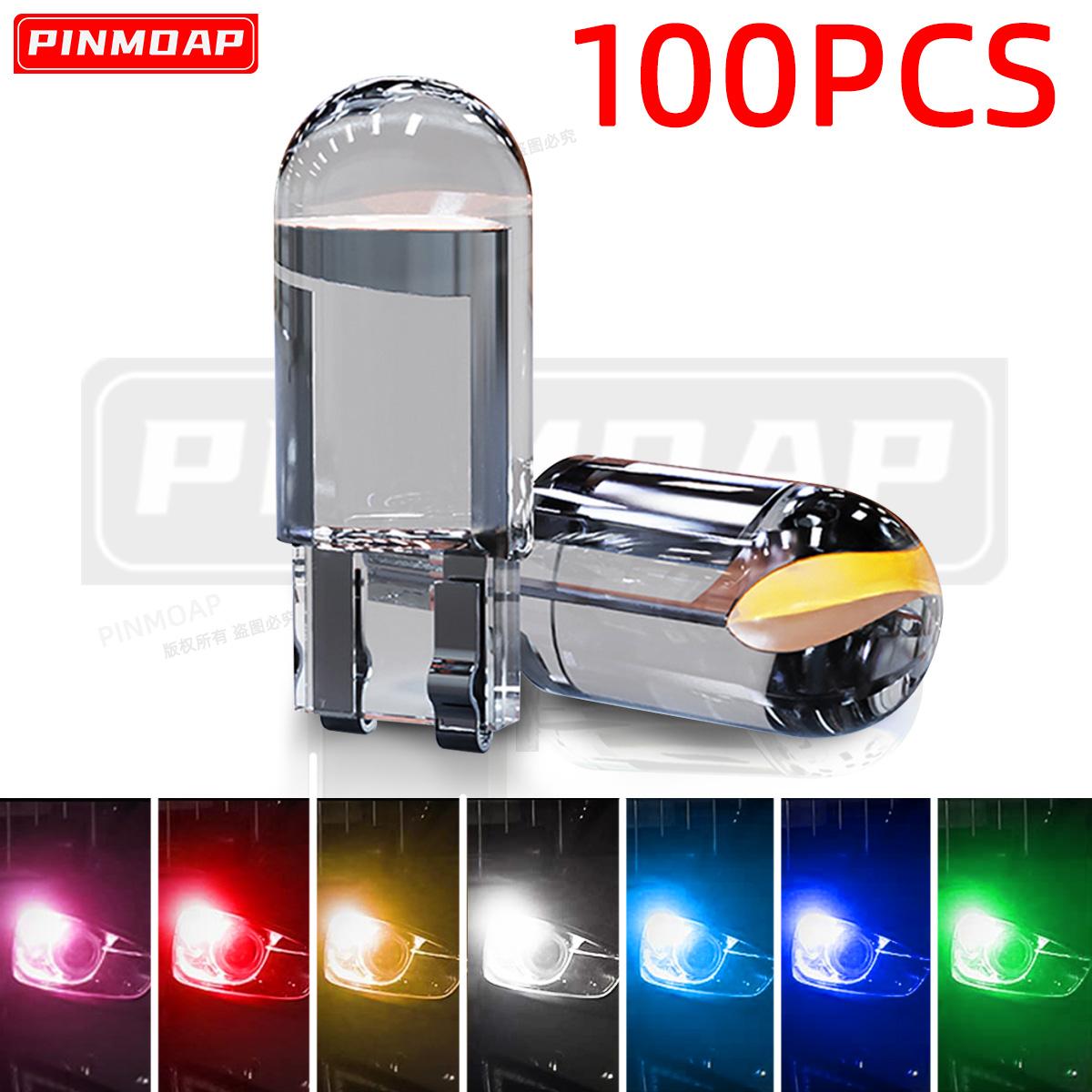 

Универсальный автомобильный светильник W5W T10 Led 12 В для автомобилей, лампа для номерного знака, купольная лампа для чтения DRL, 10 шт., 12 В, белый, синий, красный