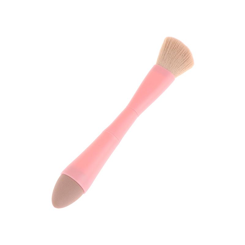 

1 набор многофункциональных кистей для макияжа 4 в 1, портативные дорожные кисти для хайлайтера, теней для век, пудры, румян, съемные косметические инструменты