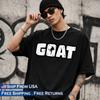 CAPRA. T-shirt Grafica Oversize Streetwear Hip Hop Unisex Tee Stile Urbano