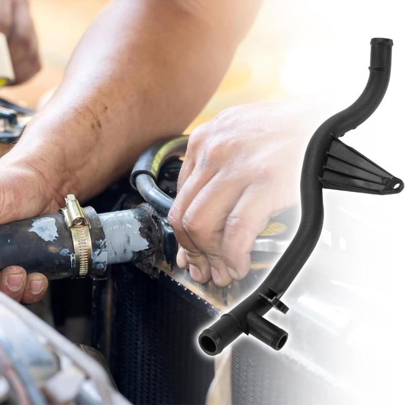 Upgrades Plastic Radiator Hose Strong Engine Cooling Hose 5Q0121070BR Replacements Simple Installation for Vehicle
