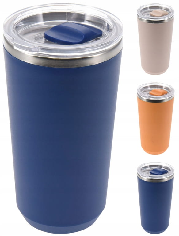 Thermosbecher zum Trinken 420ml Edelstahl-Thermoskanne für Kaffee und Tee