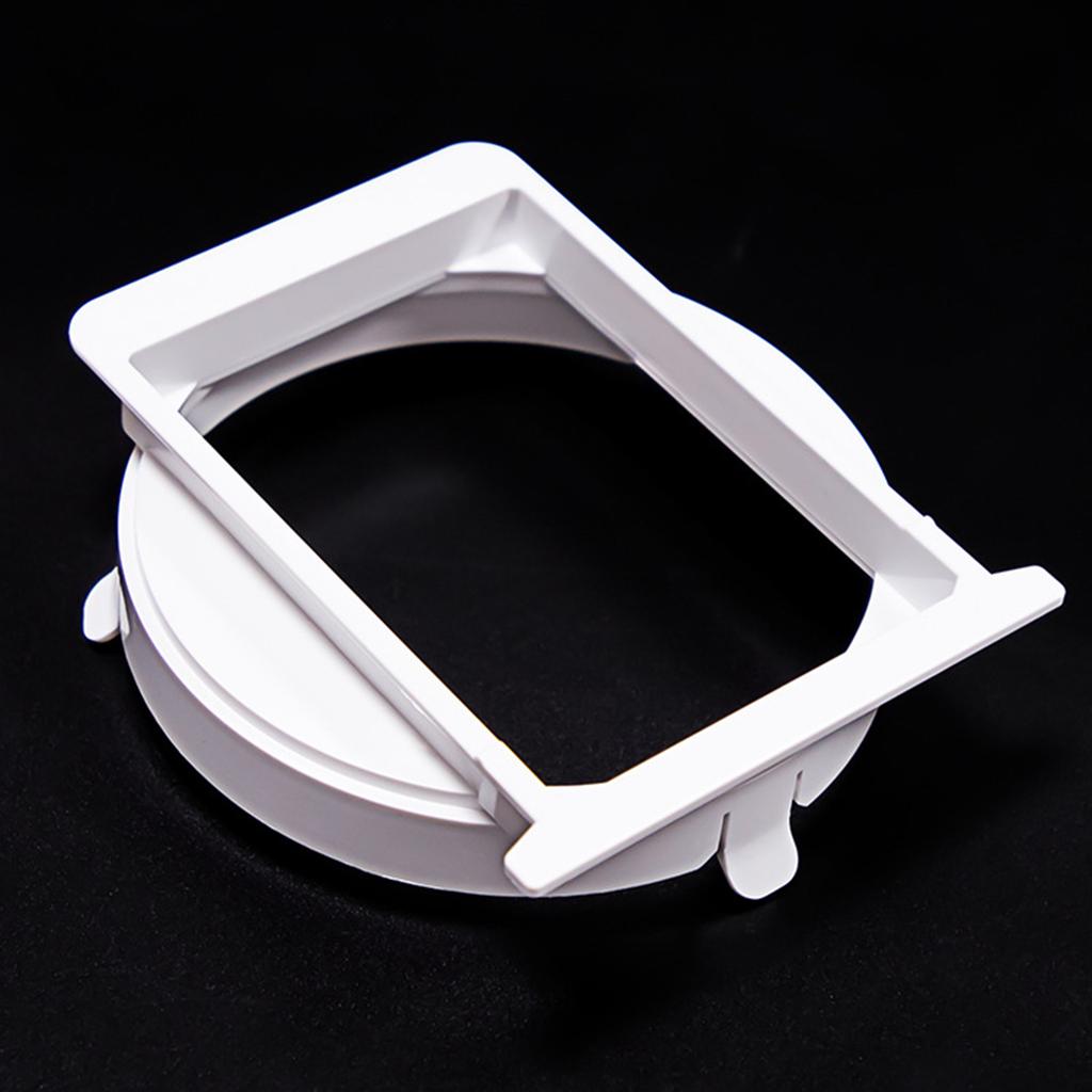 Square Air Conditioning Exhaust Hose Adapter Air Conditioning Exhaust Pipe Extension Adapter for Hose Connections