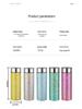 2025 Titanium Insulated Cup: Crystal Finish, Lightweight, Simple Business Style, Includes Gift Box
