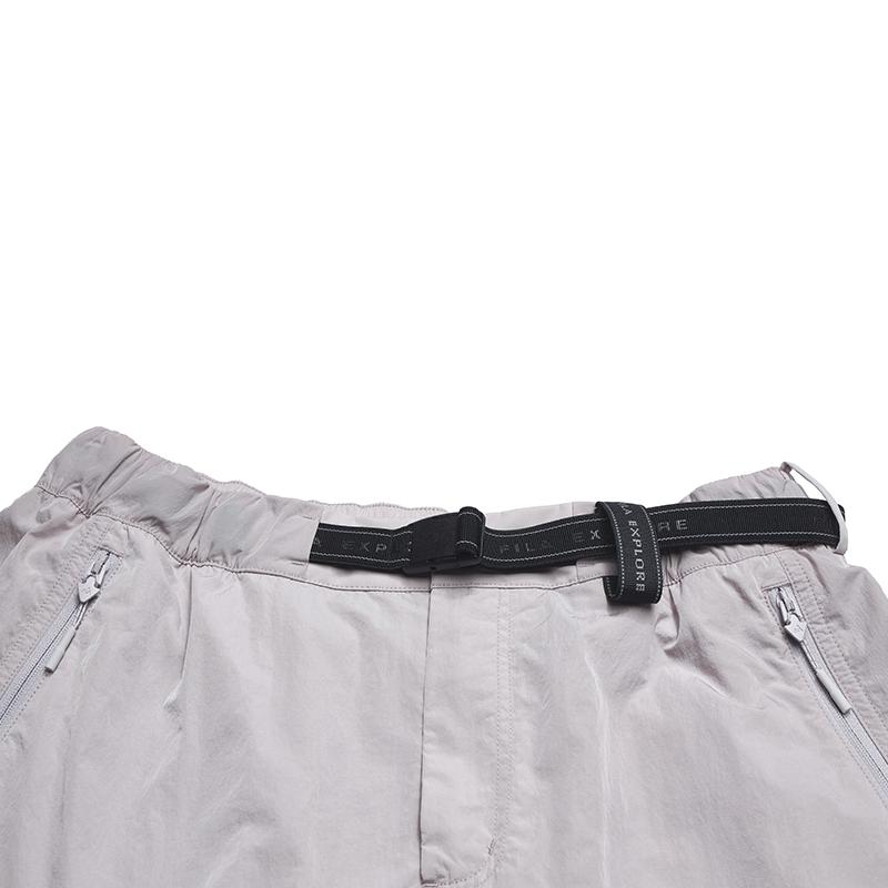 FILA Explore Fashion Trend Minimalist Classic Retro Workwear Versatile Comfortable Woven Loose Casual Long Skirt Women skirts A11W627303FGY