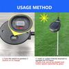 7 Heads Solar Flowers Garden Lights Solar Powered Waterproof LED Outdoor Flower Decor LED Lights Simulation Flower Lamp