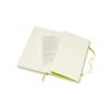 Moleskine Notizbuch Klassisches Notizbuch Hardcover Uni Großes Format x Zitronengrün QP062C2 (13 cm 21 cm)