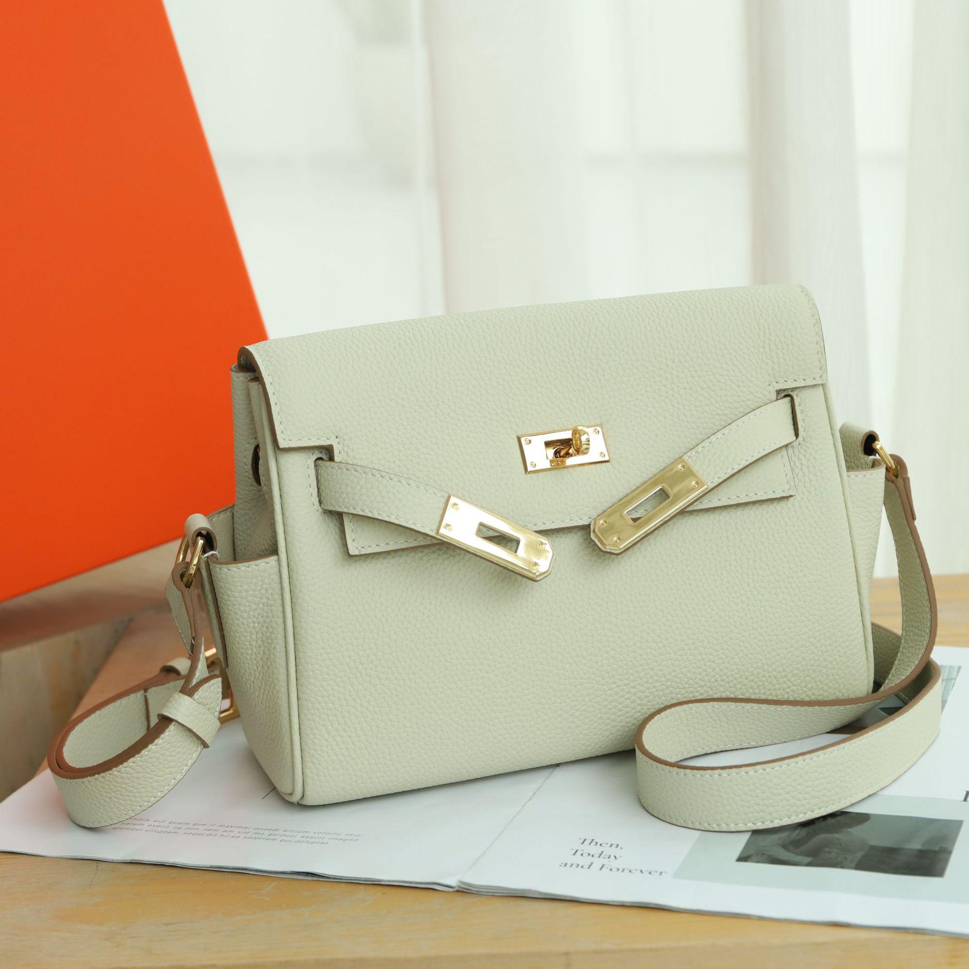 

Kelly Mini Second Gen Genuine Leather Crossbody & Waist Bag - Women s Trendy Fashion Messenger Bag 25*10*18CM
