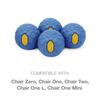 Helinox Deco Chair Accessories Vibram Ball 19759022002000 (Helinox Home, & Beach) Feet, O. Blue,