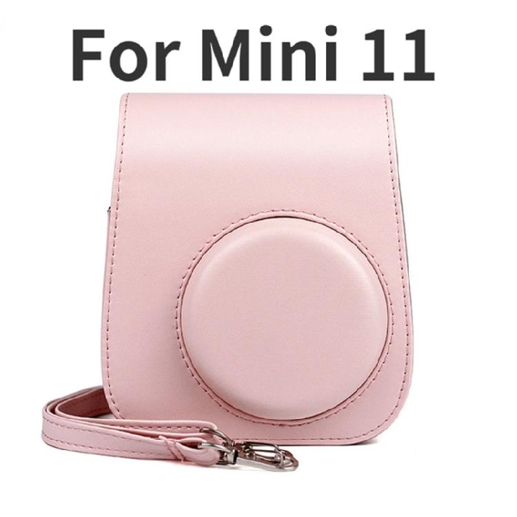 Camera Cover Bag for Mini 11 PU Leather Protector with Shoulder Strap Camera