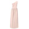 Women's Fashion Sexy One Shoulder Hollow Out Hanging Neck High Waist Open Extra Long Dress