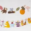 Tropical Forest Animal Flags - Kindergarten Classroom Decoration for Children's Day