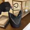 Commuter Tote Bag Women's Versatile New Fashionable Largecapacity Bucket Messenger Bag Textured Shoulder Underarm Bag