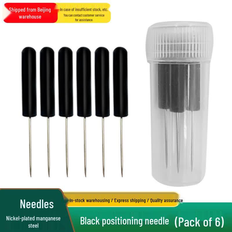 Golden Leaf Black 3.6cm Topography Positioning Pins