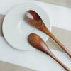 6Pcs Wooden Spoon Long Handled Teaspoon Honey Coffee Tea Spoon Small Wood Stirring Mixing Spoon Set Tea Coffee Stirrer Tableware