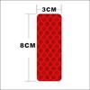 Safety Warning Reflective Sticker Strips Waterproof High Visibility 10-10PCS for Helmet E-bike Night Outdoor Cycling