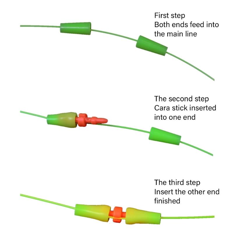 50 Sets Fishing Bobber Stopper Caras Rod Bobber Float Stoppers Saltwater Freshwater Fishing Accessories Caras Rod Bobber