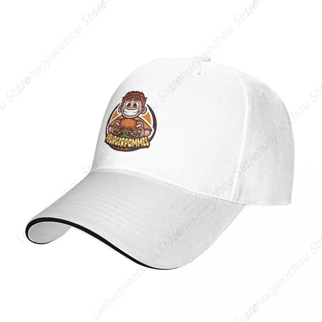 LukasBS Burgerpommes Baseball Cap Hip Hop ICrimax Game Sandwich Hat Unisex Breathable Headwear Sport