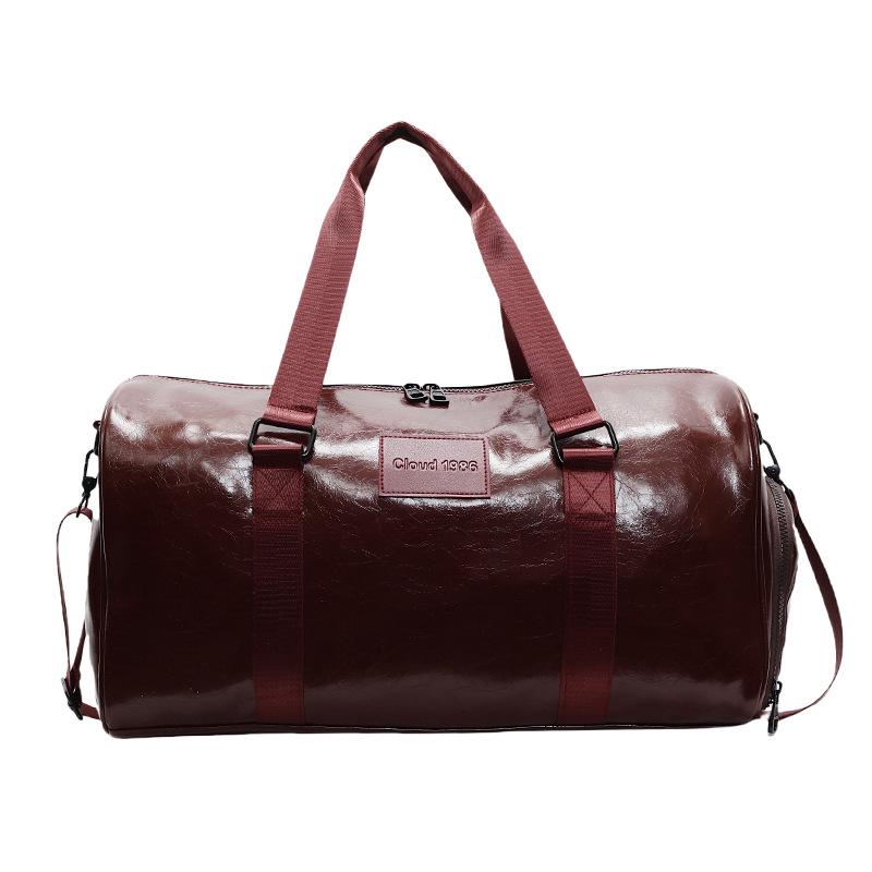 

Чоловіча дорожня та спортивна сумка великої місткості з відділенням для вологого/сухого - Одноплечова сумка-кросбоді для ділових поїздок кавовий