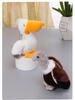 Simulation Pelican Plush Toy - Small Stuffed Animal & Bird Backpack Pendant