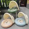 Large Toddler Boat-Themed Swimming Ring with Canopy & Steering Wheel