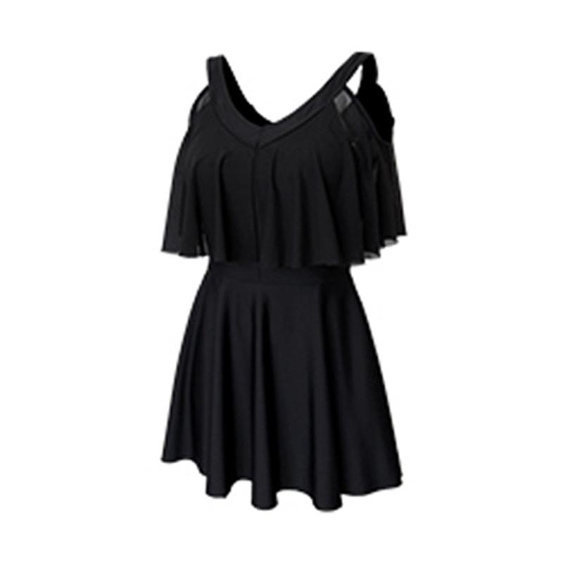 

Консервативно стройнящий купальник из двух частей для женщин размера плюс - Высококлассная коллекция 2025 года для купания в горячих источниках 3XL (140-160 jin)