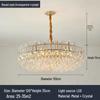 Luxurious Postmodern Crystal Chandelier - Modern Minimalist Lighting Fixture for Living Room, Bedroom, or Restaurant