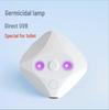 Portable USB-Rechargeable UVC Ultraviolet Sterilization Lamp for Household Toilets