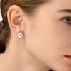 Hyeres-lor Champagne Moon Dew Drop Silver (W) Volume Earrings HL2E58234W9XXX