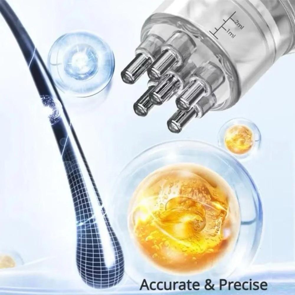 Accurate Scale Professional Liquid Guide Comb Essential Oil Guiding Massager  Scalp Care