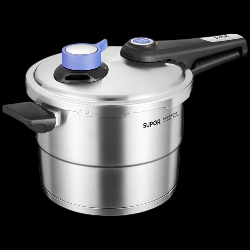 SUPOR 304 Stainless Steel Induction Compatible Pressure Cooker