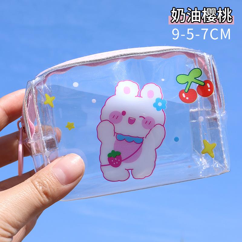 

Ins Fresh Cute Small Wallet Artistic Makeup Bag Women s Handbag Portable Large Capacity Storage Miscellaneous Items Lipstick