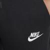 Nike Fitted Letter Print Casual Pants Kids Bottoms Black DX5093-010