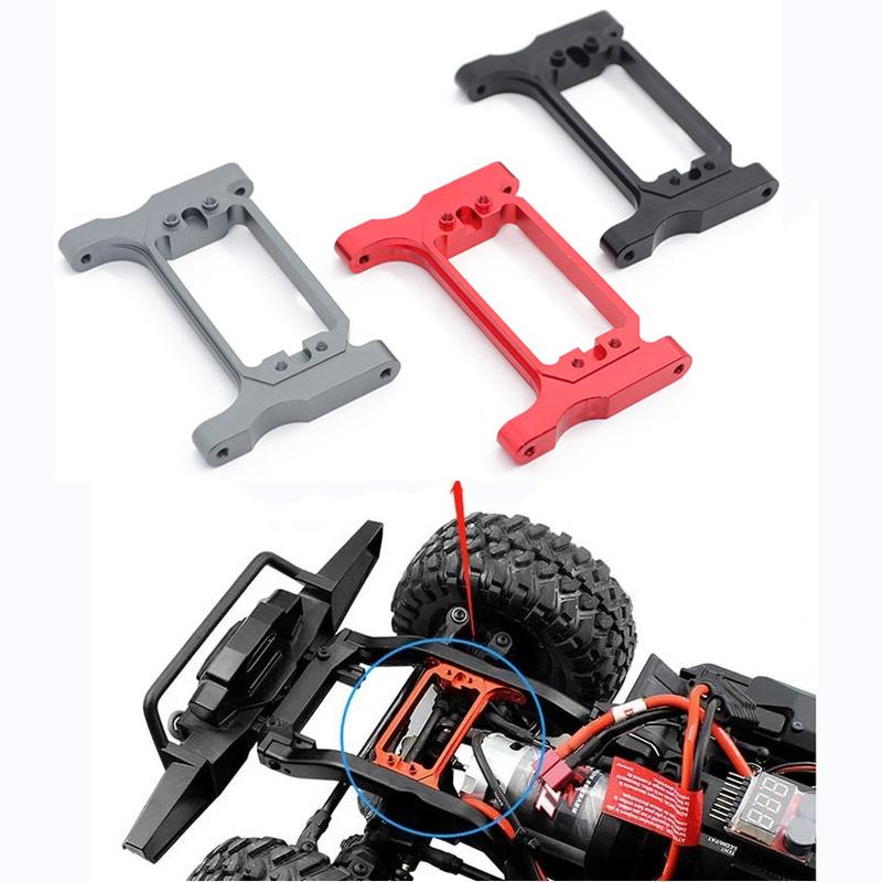 Aluminum Alloy Front Servo Mount Chassis Steering Crossmember for 1/10 RC Crawler Car TRX4 Bronco Blazer Sport G500 TRX6
