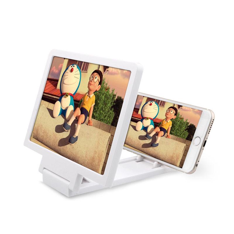 

3d видео подставка для фильмов, складной портативный стеклянный экран, HD усилитель, лупа для экрана мобильного телефона, увеличительное стекло для мобильного телефона