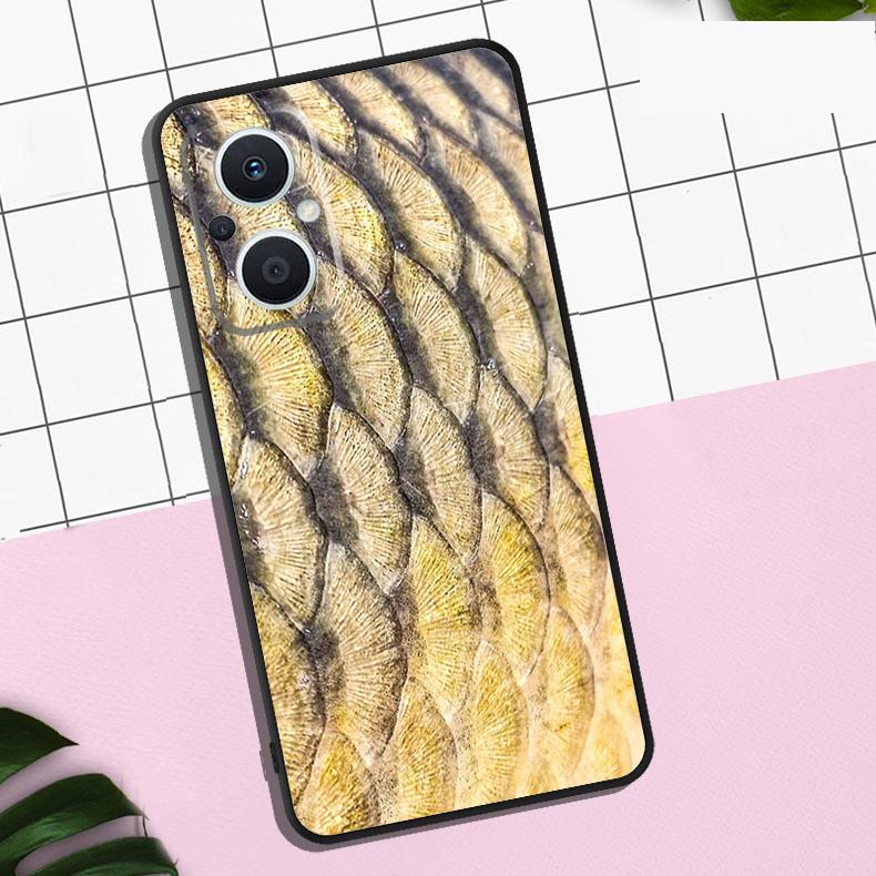 Carp Fishing Fish Case For OPPO Reno 13F 12F 11F 8T 7 8 10 11 12 13 Pro OPPO Find X8 X6 Pro X3 X5 Lite Cover