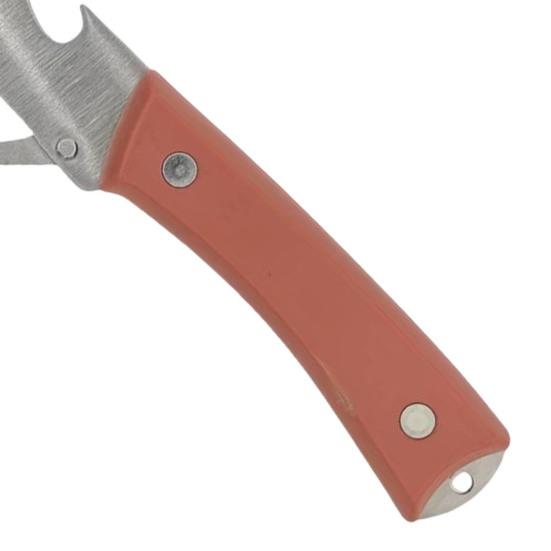 Stainless Steel Vegetable Peeler with Handle, Multi-Function Fruit Potato Peeler, 2-in-1 Bottle Opener, Ergonomic Rust-Proof Essential Kitchen Tool