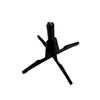 Four-Legged Detachable Stand for Clarinet, Oboe, and Flute - Musical Instrument Display Stand