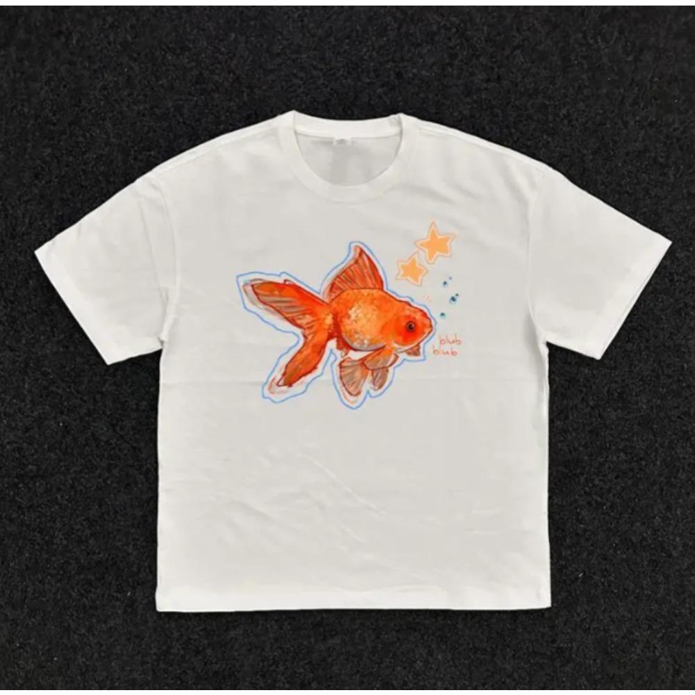 

2025 Нова Базова Бавовняна Унісекс Футболка Модний Принт М яка Дихаюча З Круглим Вирізом Модні Чоловічі та Жіночі Футболки Одна Штука 4XL