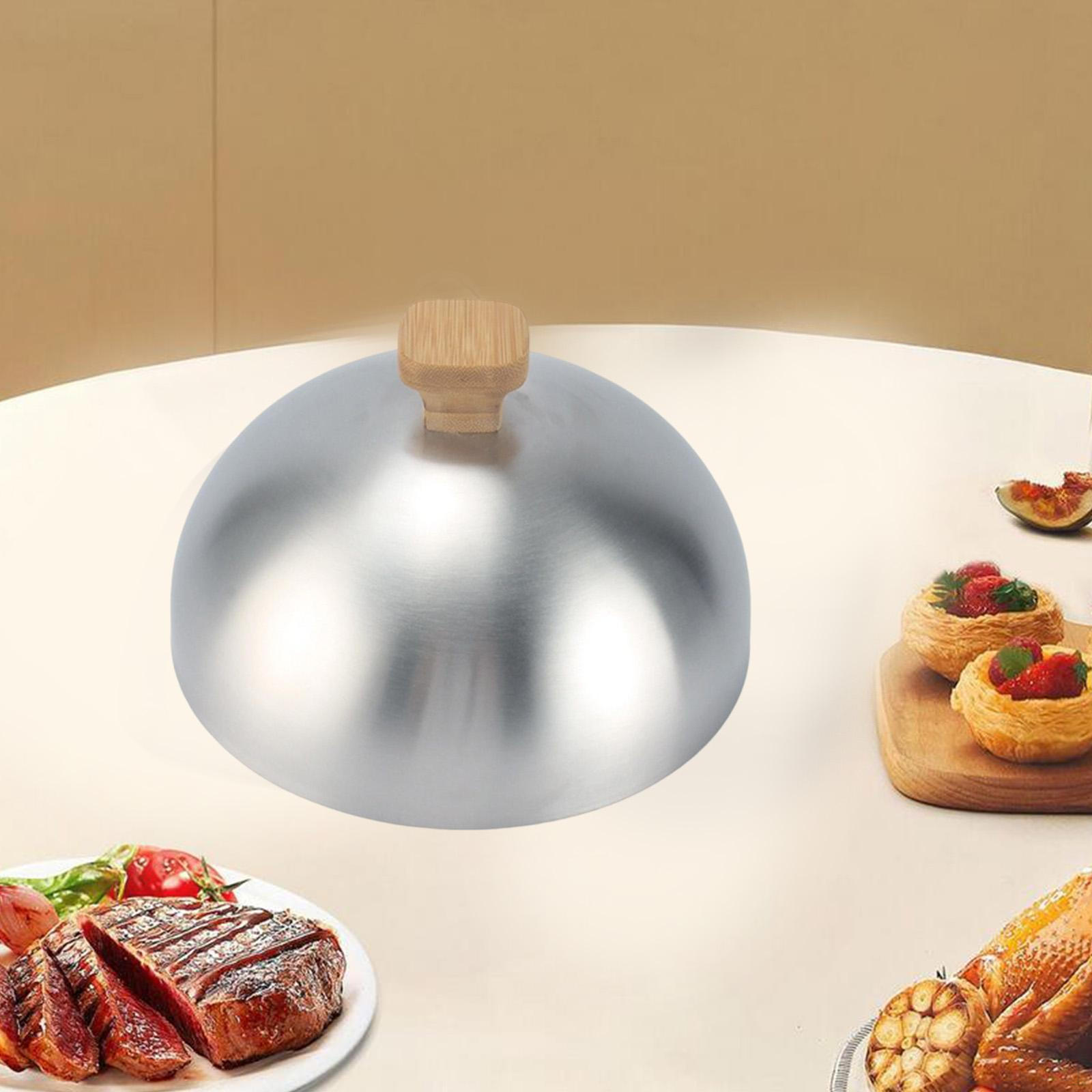 

Burger Griddle Accessory Dome,Outer Dia 5.5inch Home Lid Party Basting Steaming Cover for Family